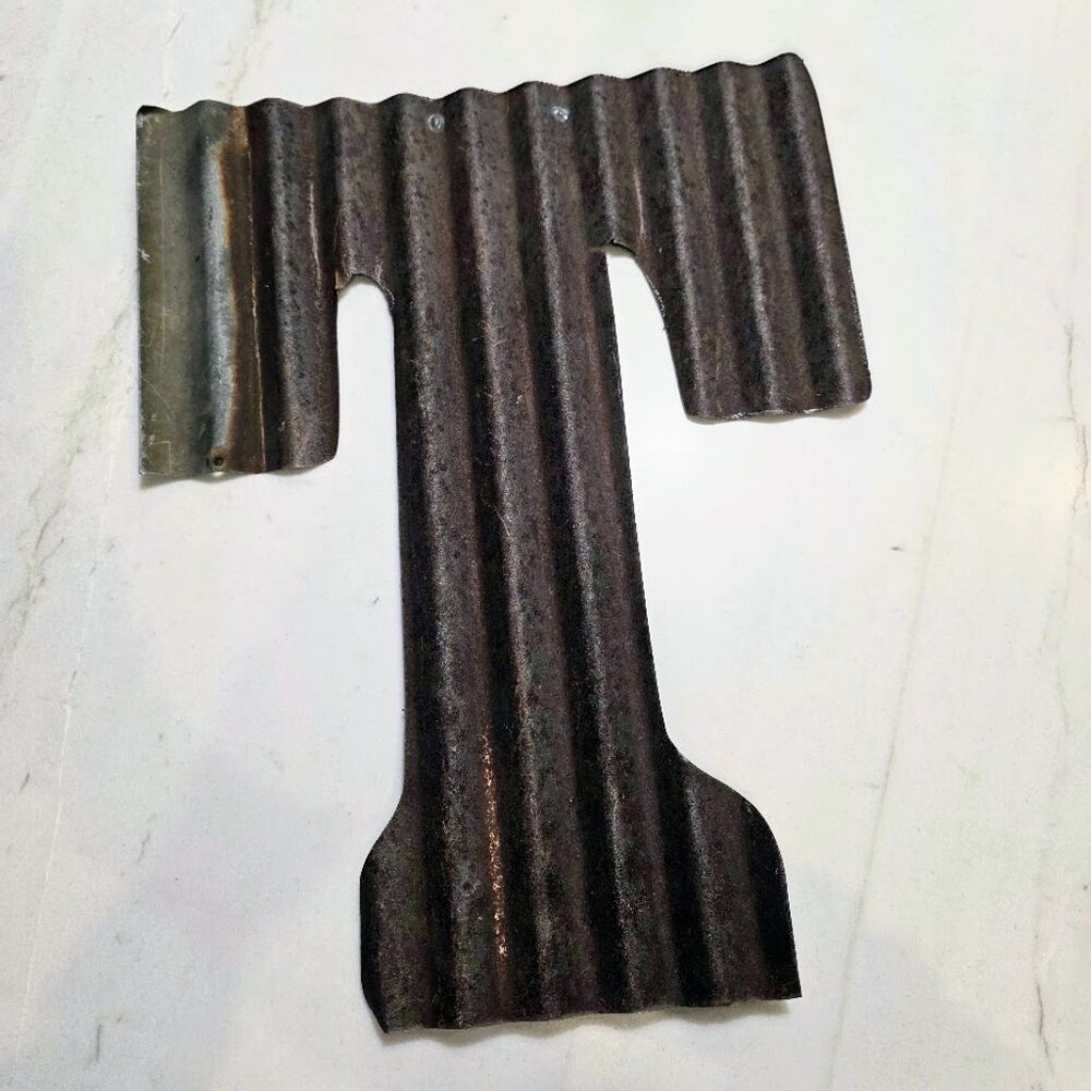 Metal Letter 'T'